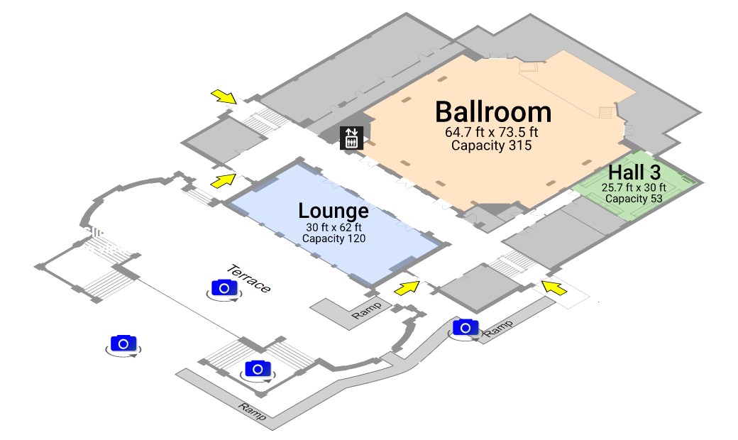 overview of interactive floor plan